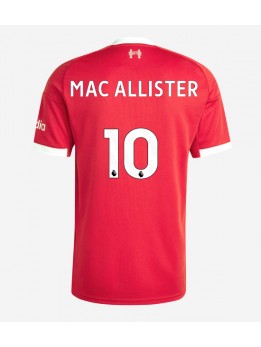 Liverpool Alexis Mac Allister #10 Replika Hemmakläder 2025-26 Kortärmad